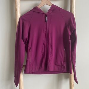Athleta Purple Full Zip Jacket Sz Small